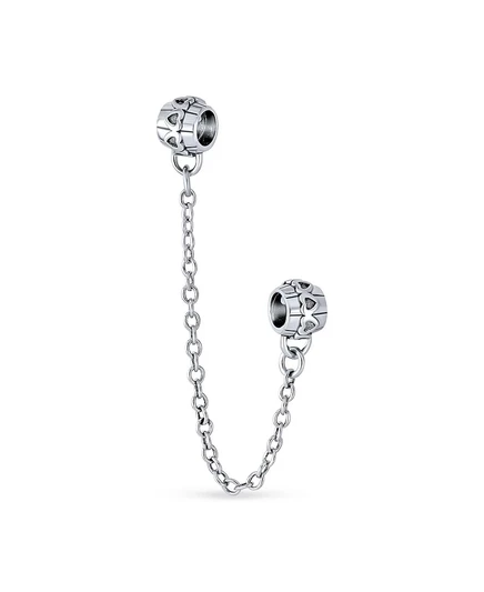 Шарм Bling Jewelry Two Tone Love Hearts, золото/серебро