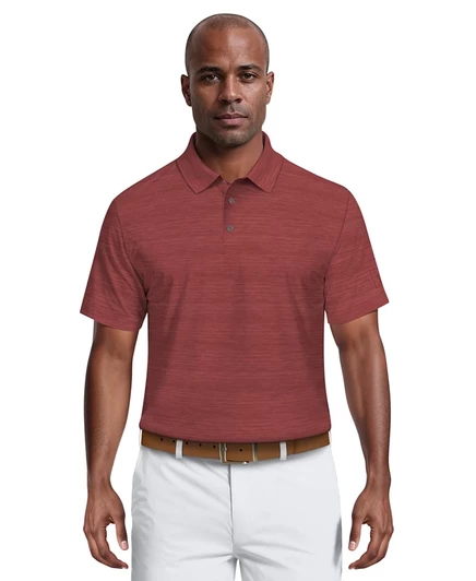 Мужская поло PGA TOUR Airflux Heather, красная
