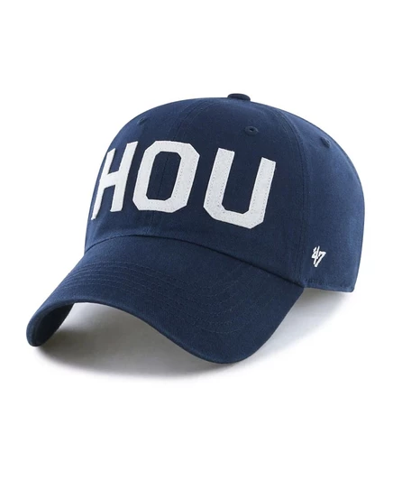 Женская бейсболка '47 Brand Finely Clean Up Houston Texans, темно-синяя