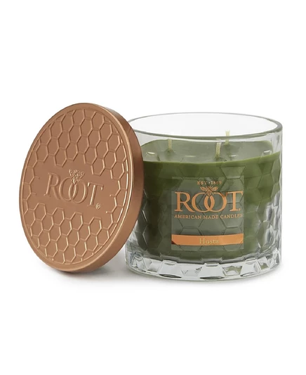 Аромасвеча Root Candles Hosta, зеленая
