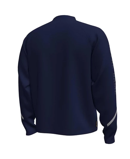 Мужская куртка-бомбер Under Armour темно-синего цвета Notre Dame Fighting Irish Unstoppable на полной молнии navy