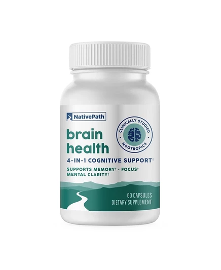 БАД NativePath Brain Health, 60 капсул, белая упаковка