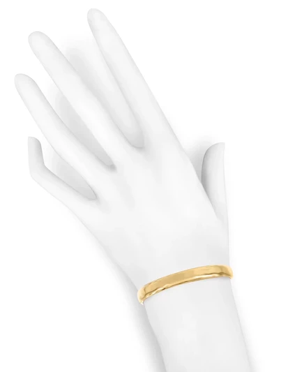 Серебристый браслет-слайдер с чеканкой Style & Co, эксклюзивно представленный в Macy's gold