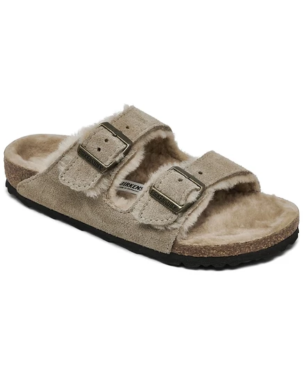 Женские сандалии Birkenstock Arizona, бежево-коричневые