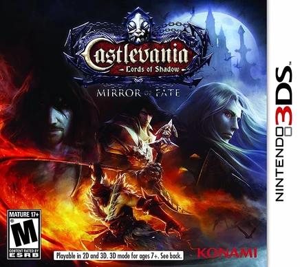 Видеоигра Castlevania: Lords of Shadow — Mirror of Fate (3DS), белая