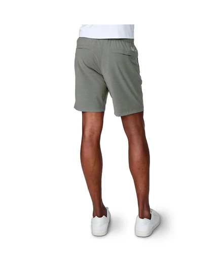 Короткие мужские шорты Free Country Free Country Mens Boardwalk, сплетенные из ткани для прогулок fog