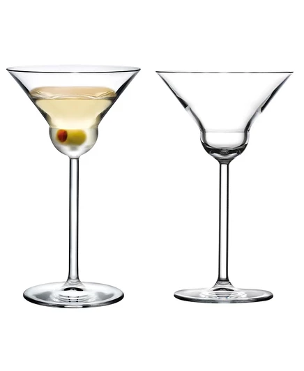 Бокалы для мартини Nude Glass, 2 шт., прозрачные
