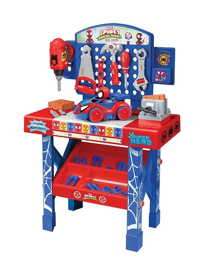 Игровой набор World Tech Toys: верстак с машиной, белый