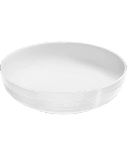 Сервировочная миска Staub, 29 см, белая