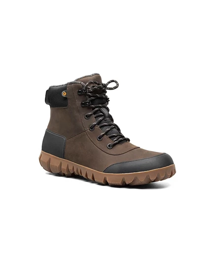 Мужские ботинки BOGS из искусственной кожи Arcata Urban, устойчивые к скольжению brown