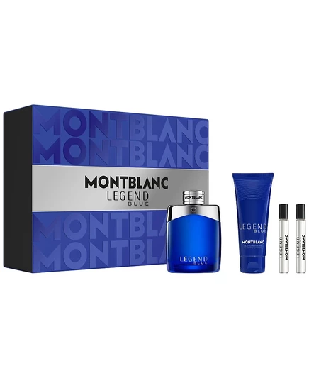 Мужской парфюмерный набор Montblanc Legend Blue, 4 пр.