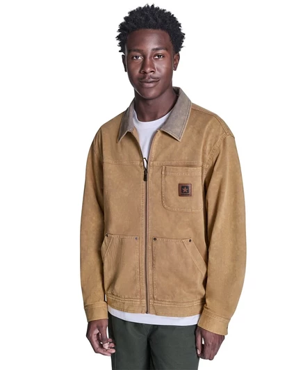 Мужская куртка Converse Essential на молнии, бежевая