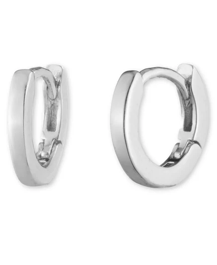 Очень маленькие серьги-кольца Huggie от Givenchy, 0,24 дюйма silver