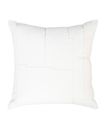 Декоративная подушка Rizzy Home Margaret хлопковая 50,8×50,8 см, белая