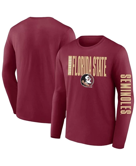 Мужская футболка Fanatics Vision Florida State, бордовая