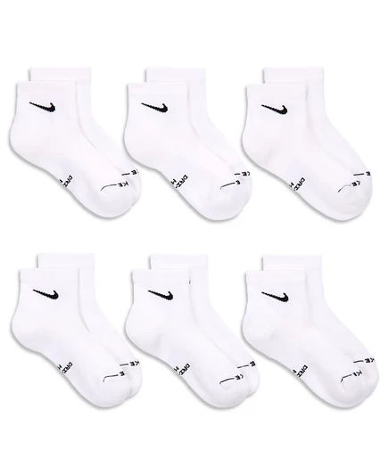 Повседневные носки Nike Nike Men's 6-Pack с завышенной талией, белые