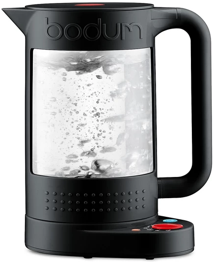 Электрический чайник Bodum Bistro 1,1 л, двойные стенки, черный