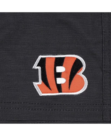 Мужские черные шорты для волейбола Cincinnati Bengals Coastline от Carl Banks от G-III Sports black