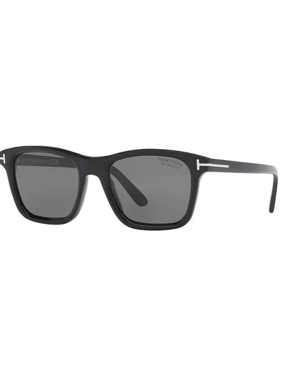 Мужские солнцезащитные очки Tom Ford FT1179 поляризационные, черные