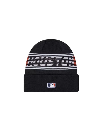 Мужская вязаная шапка с манжетами из коллекции Houston Astros Authentic из темно-синего цвета новой эры navy