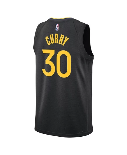 Унисекс джерси Jordan Stephen Curry 2024/25 Swingman Statement, черный