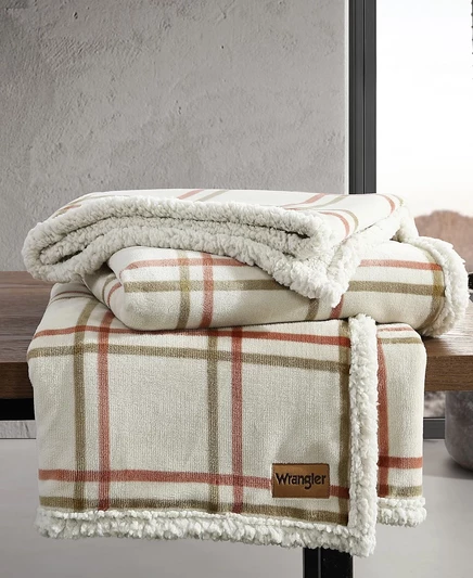 Плед Wrangler Colt 152×127 см, оранжевый