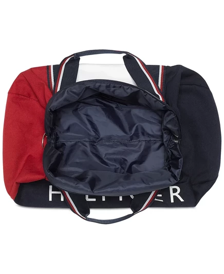 Мужская спортивная сумка Tommy Hilfiger Harbour Point с цветными вставками sky captain