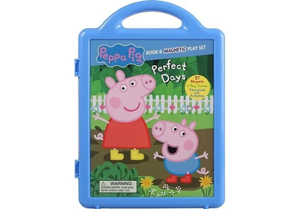 Детский магнитный набор Peppa Pig с книжкой