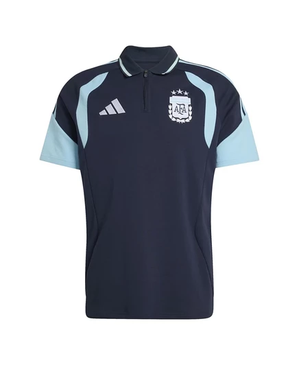 Мужское поло Adidas Argentina 2026 Tiro, темно-синее