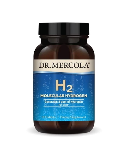 Добавка Dr. Mercola H2 Molecular Hydrogen, 90 порций, белая