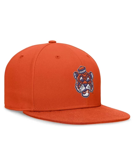 Мужская оранжевая кепка Nike Clemson Tigers Legacy True Fitted от Nike orange