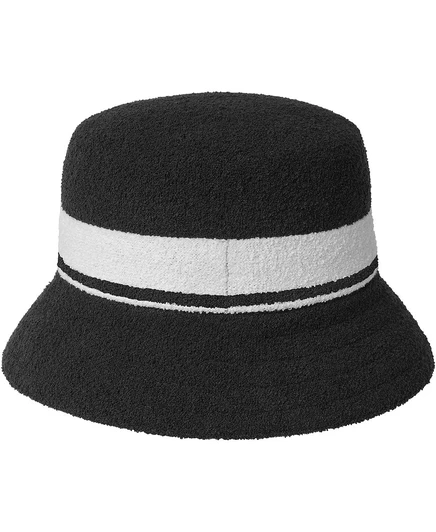 Мужская панама Kangol Bermuda Stripe, черная