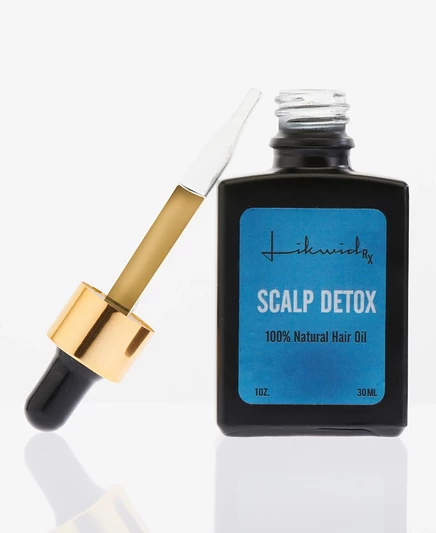 Масло для волос Likwid Rx The Scalp Detox, 30 мл, синее