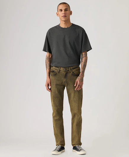 Мужские джинсы Levi's 511 Slim Flex, коричневые