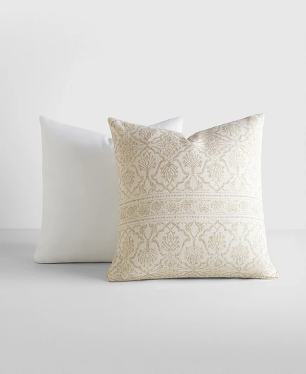 Декоративные подушки ienjoy Home Cotton Slub 2 шт., 50×50 см, бежевые
