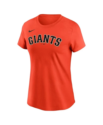 Женская футболка Nike Justin Verlander Orange с именем и номером San Francisco Giants Fuse от Nike orange