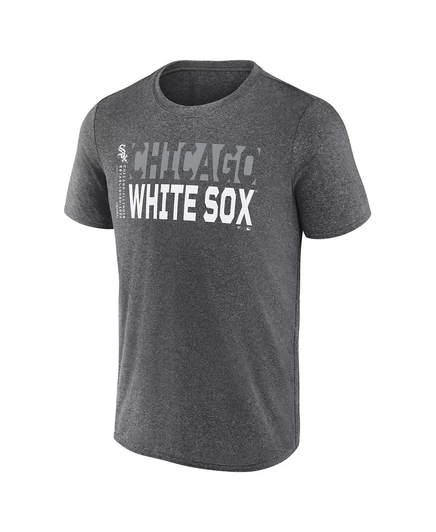 Мужская футболка Fanatics Heather Charcoal Chicago White Sox Fundamentals Shoot for the Sky от Fanatics heather charcoal