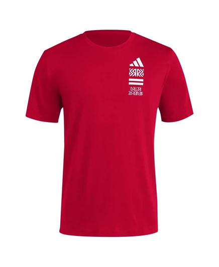 Мужская футболка Adidas Scarlet Nebraska Huskers Reverse Retro Baseball 2 Hit от Adidas scarlet