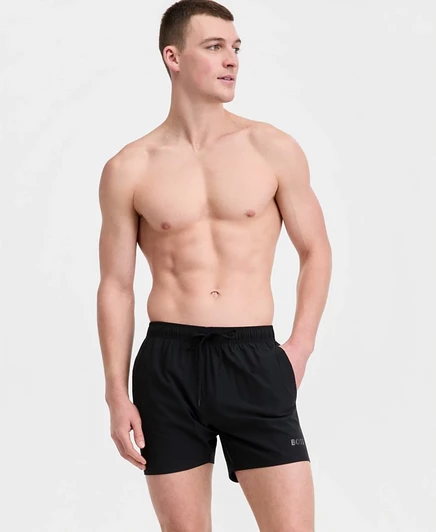 Мужские плавки-шорты Hugo Boss Bay 5″, черные