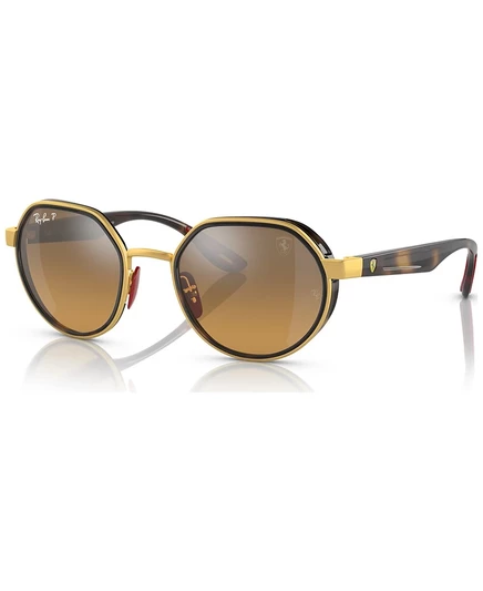Унисекс очки Ray-Ban RB3703M поляризованные, золотистые
