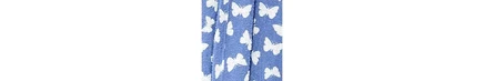 Dreams & Co. Велюровое полотенце большого размера french blue butterfly