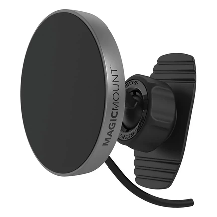 Беспроводное зарядное устройство Scosche MagicMount Pro Qi2 с креплением на приборной панели/ вентиляционном отверстии, черный
