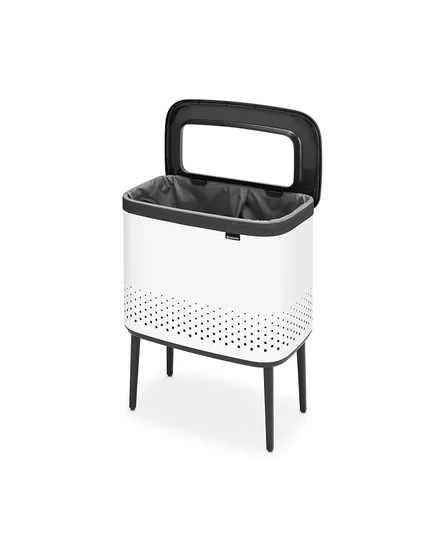 Корзина для белья Brabantia Bo, 60 л, белая