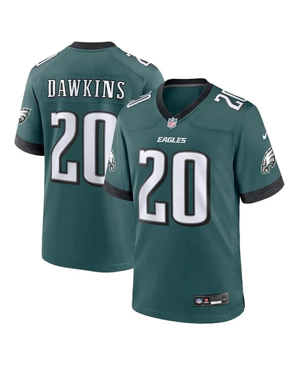 Мужская футболка Nike Brian Dawkins Philadelphia Eagles с альтернативной игрой green