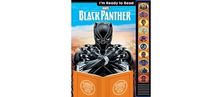 Marvel Black Panther- Я готов читать звуковую книгу от PI Kids no color