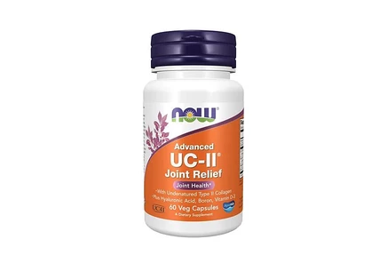 Now Foods Advanced UC-II для облегчения боли в суставах, 60 капсул без цвета