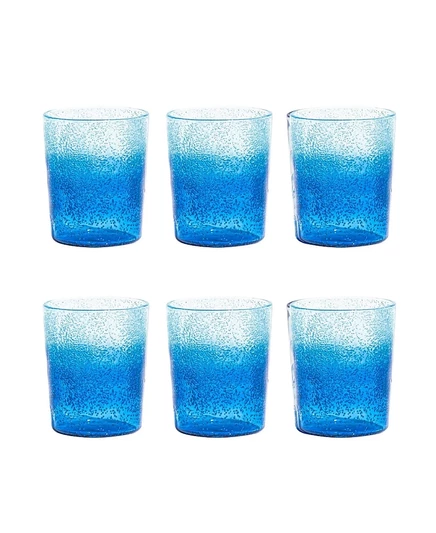 Набор стаканов Abode Homewares Oceanic Ombre, 6 шт., акриловые, синие