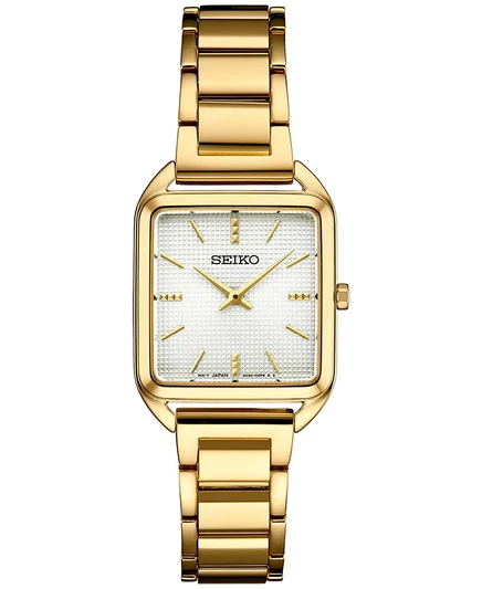 Женские часы Seiko Essentials 26 мм, золотистые