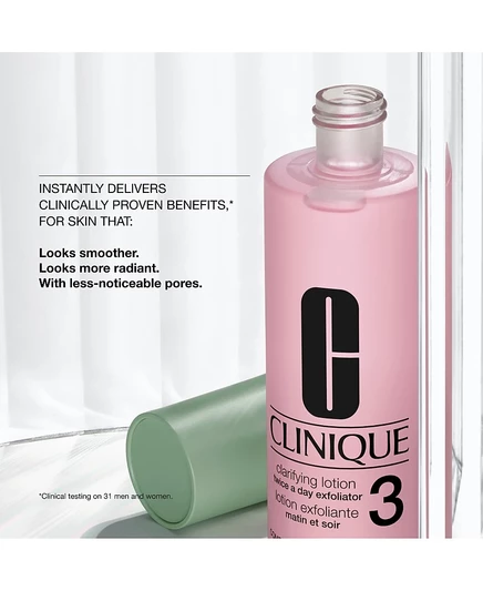 Clinique Осветляющий лосьон-тоник для лица 3 Mini без цвета