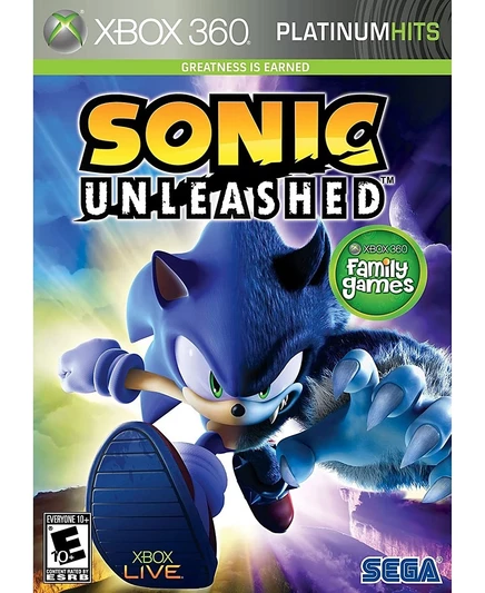 Видеоигра Sonic Unleashed (Platinum Hits) для Xbox 360